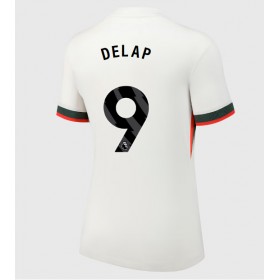 Dámské fotbalový oblečení Chelsea Liam Delap #9 Venkovní košile 2025-26 Krátkým Rukávem